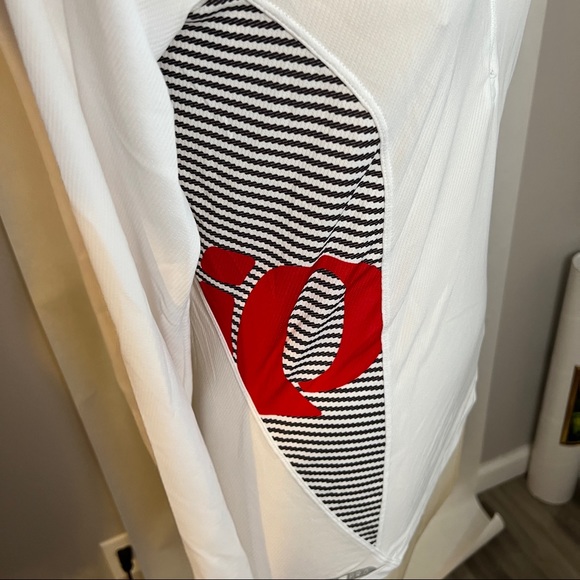 Pearl Izumi Pro S men’s white 1/4 zip long sleeve cycling jersey - Picture 4 of 7